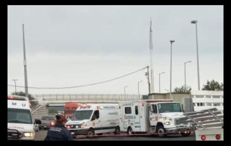 El accidente ocurrió en el kilómetro 58, a la altura de la caseta conocida como Ojo Zarco. ESPECIAL /