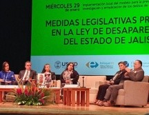 Cotero relató su experiencia como víctima tras la desaparición de su hija en el Foro en Materia de Personas Desaparecidas. EL INFORMADOR /