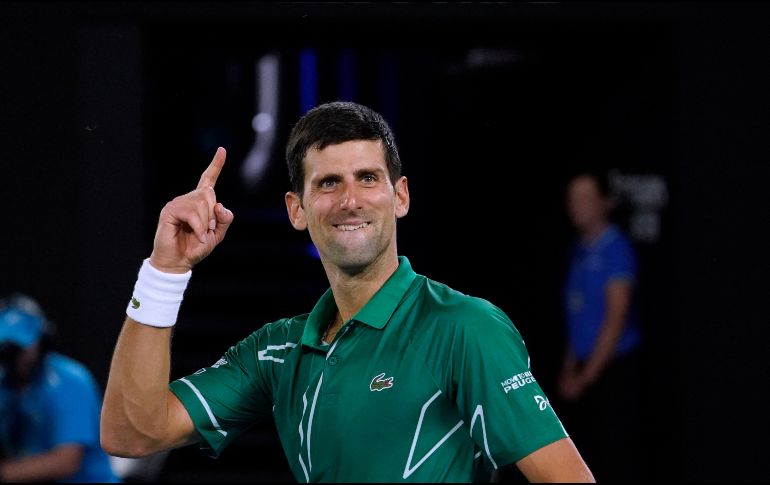Djokovic va por su décimo séptimo Grand Slam. AP / L. Jin - Man