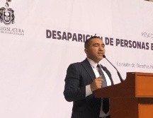 El magistrado Daniel Espinoza Licón durante su participación en la segunda jornada del foro de análisis organizado por el Congreso de Jalisco. EL INFORMADOR / R. Rivas