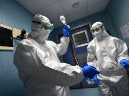 Se cree que el patógeno surgió en un mercado que vendía animales salvajes y se propagó durante la temporada de vacaciones del Año Nuevo chino. EFE/L. Zennaro