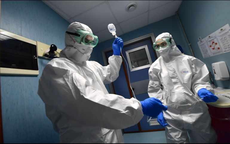 Se cree que el patógeno surgió en un mercado que vendía animales salvajes y se propagó durante la temporada de vacaciones del Año Nuevo chino. EFE/L. Zennaro