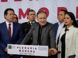 Alfonso Durazo asegura que la estrategia contempla asimismo programas de combate a la corrupción. NTX/Q. Blanco