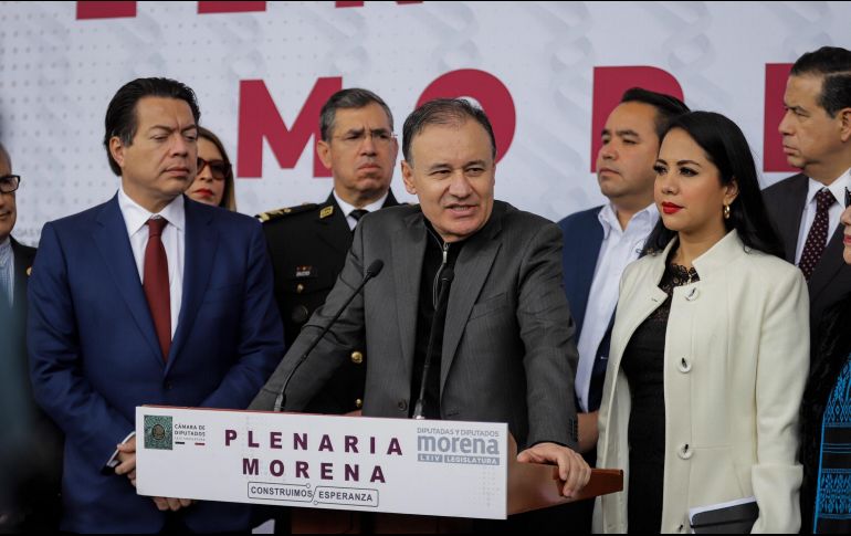 Alfonso Durazo asegura que la estrategia contempla asimismo programas de combate a la corrupción. NTX/Q. Blanco