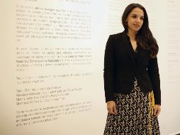 Funcionaria. Giovana Jaspersen habla con El Informador desde el Museo Cabañas. EL INFORMADOR/F. Atilano
