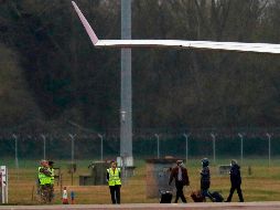 Acción Nacional solicita que la flota aérea del gobierno sea utilizada para ayudar a los mexicanos que piden salir de China, y no para los amigos de López Obrador como Evo Morales. AFP / A. Dennis
