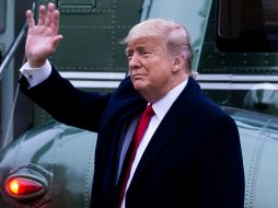 Con toda probabilidad, Trump será absuelto de los cargos de abuso de poder y obstrucción al Congreso que le imputó la Cámara de Representantes. EFE/M. Reynolds