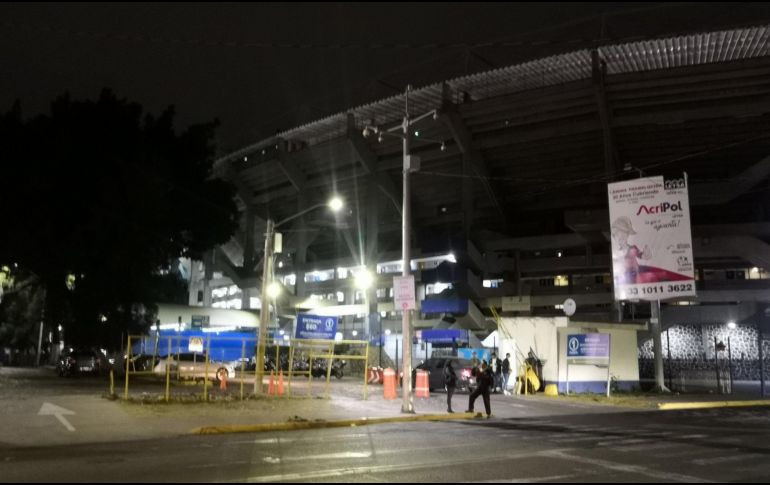 El Estadio Jalisco lució desolado ante el veto. EL INFORMADOR