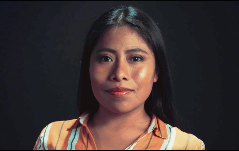 Yalitza Aparicio. La maestra y actriz, en un nuevo papel, ahora como activista. EFE