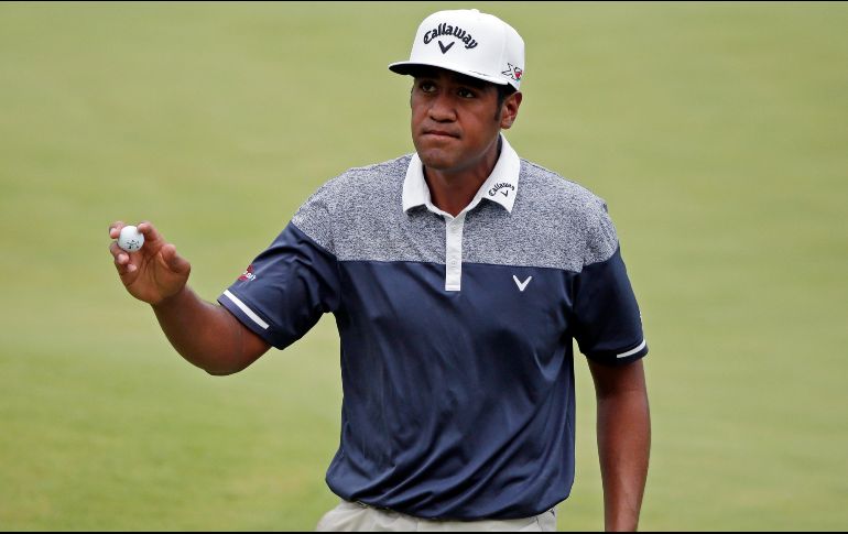 Tony Finau registró una tercera ronda de nueve abajo de par, 63 golpes, para llegar a un total de -16 golpes. AP/ARCHIVO