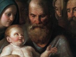 En Simeón moraba el Espíritu Santo, el cual le había revelado que no moriría sin haber visto antes al Mesías del Señor. ESPECIAL/«Simeón con Jesús en brazos», de Alexey Yegorov/Wikipedia