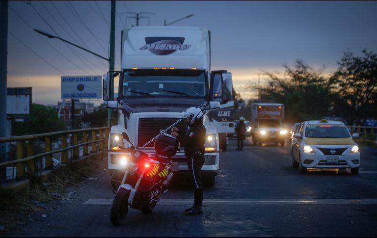 Las zonas que más folios registraron fueron autopista a Zapotlanejo, las carreteras a Chapala y Nogales, y avenida López Mateos. EL INFORMADOR/F. Atilano