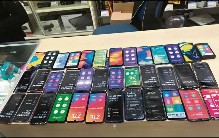 La mercancía robada fue valuada en 110 mil pesos. ESPECIAL