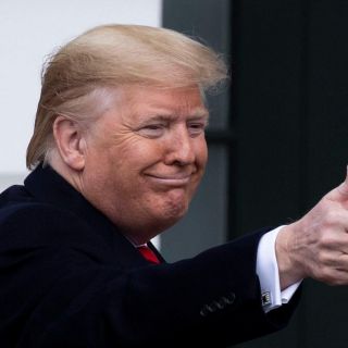 Trump, con aire triunfal al final de su juicio político