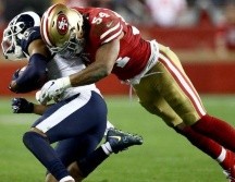 Los choques entre los jugadores son vitoreados por los aficionados a este deporte. GETTY IMAGES