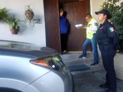 Policías actúan tras reportes recibidos con la estrategia de vinculación vecinal. ESPECIAL/Policía de Guadalajara