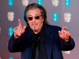 Al Pacino llegó a los premios Bafta para contender en la categoría a Mejor Actor de Reparto por su trabajo en 