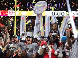 Los de Kansas no se dieron por vencidos y de la mano de su mariscal de campo, Patrick Mahomes, se quedaron con el campeonato. AFP / J. Squire