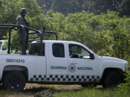 Los elementos de la GN transitaban en vehículos oficiales. EL INFORMADOR/ARCHIVO