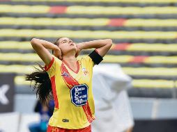 El del triunfo. Dalia Molina celebra tras conseguir la única anotación del partido. IMAGO7