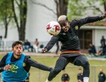 Después de la caída sufrida el pasado fin de semana ante Tampico Madero en el Estadio Jalisco, los Melenudos trabajan intensamente en busca de revertir el tropiezo.  TWITTER / @LeonesNegrosCF