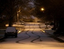 En el noroeste de Texas se pronostican entre 10 y 20 centímetros de nieve. AP /