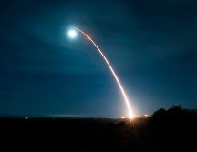 El Minuteman III es el único misil tierra-aire del arsenal nuclear de Estados Unidos desde 2005. AFP/US AIR FORCE
