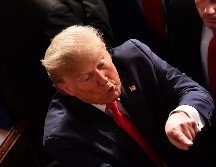 Trump fue absuelto este miércoles por el Senado en el juicio político contra él por presiones a Ucrania. AFP/ARCHIVO