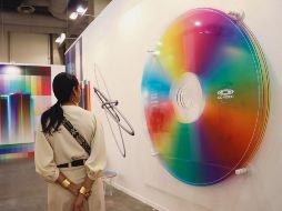 Zona Maco. La feria de arte contemporáneo arrancó ayer sus actividades. Estará abierto al público hasta el 9 de febrero en el Centro Citibanamex de la Ciudad de México.  EFE