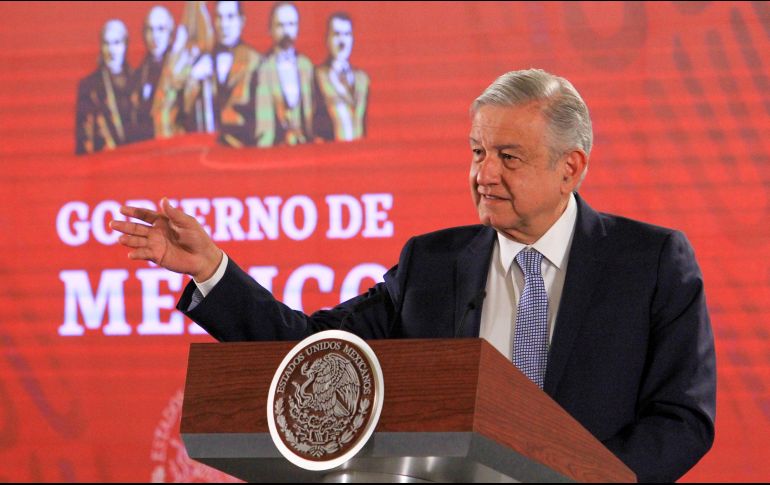 López Obrador aseguró que su gobierno no usará la violencia para frenar a los inconformes. NTX / J. Lira