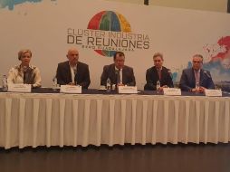 Este jueves se presentó el Clúster de la Industria de Reuniones Expo Guadalajara. EL INFORMADOR / J. Velazco
