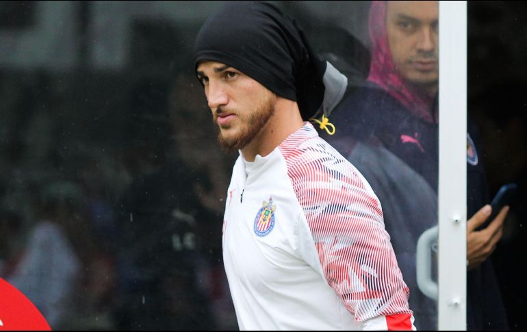 Hiram Mier no pudo terminar el encuentro ante San Luis debido a un problema que, aseguró el técnico Fernando Tena, fue estomacal y no por un tema de lesión muscular. IMAGO7 / ARCHIVO