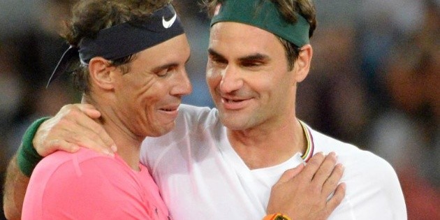 Federer y Nadal rompen r&eacute;cord de asistentes a un partido de tenis