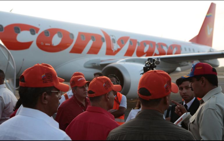 Conviasa sirve al mercado interno, pero también tiene 10 vuelos internacionales incluyendo destinos en Bolivia, Ecuador, México, Panamá y República Dominicana. EFE/ARCHIVO