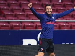 Koke ocupará ala posición del bajacaliforniano en el 11 inicial. TWITTER/@atleti