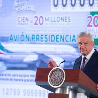 Rifa, para resolver problema heredado del avión presidencial: López Obrador