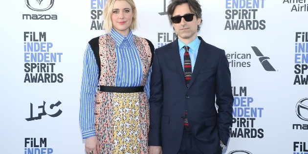 Greta Gerwig y Noah Baumbach, la pareja de nominados al Oscar