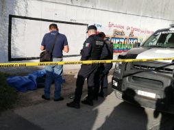 Los hombres quedaron juntos, junto a un paredón que ahí se ubica. ESPECIAL