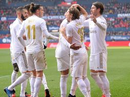 Imparables. El Real Madrid liga 14 partidos consecutivos invicto en la Liga Santander. AFP