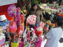 Ganancias. Se espera que la venta de flores suba 2.8% en este 14 de febrero respecto al mismo día del año pasado.   EL INFORMADOR