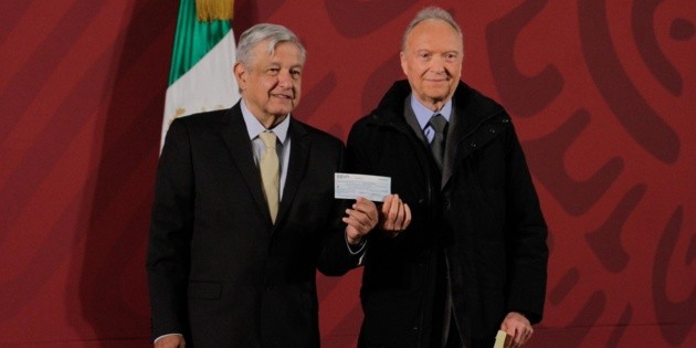 La FGR entrega dos MMDP al Instituto para Devolver al Pueblo lo Robado