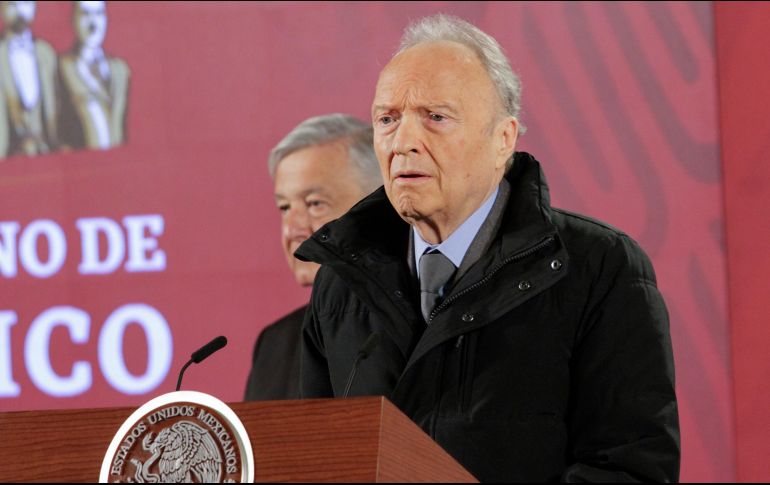 Gertz Manero denunció que en los últimos días la prensa ha malinterpretado sus palabras e incluso inventó la versión de su renuncia. NTX / R. Solís