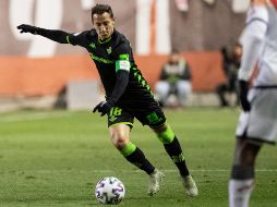 Guardado se perdió los partidos ante Éibar y Barcelona por una lesión muscular sufrida en Getafe. TWITTER / @RealBetis