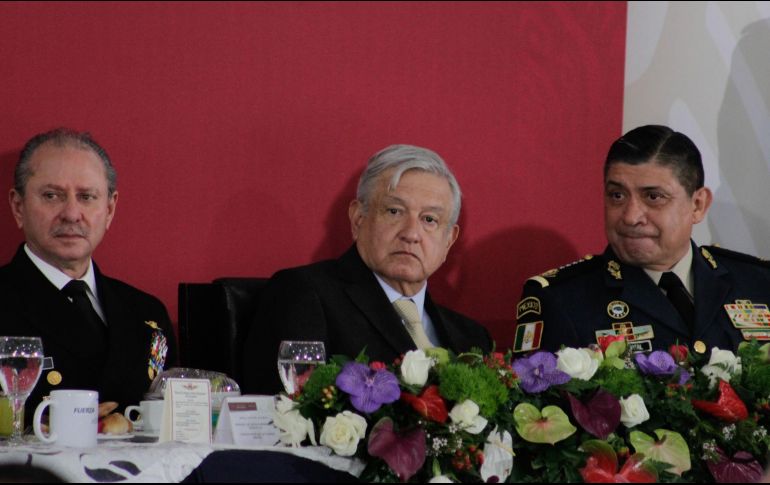 López Obrador reiteró que para el gobierno que encabeza fue la mejor decisión abandonar el proyecto de Texcoco. NTX / R. Solís