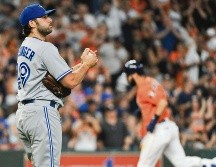 La noche del adiós. Tras un juego en Houston, el ex relevista fue cortado y no volvió a Grandes Ligas.  AP