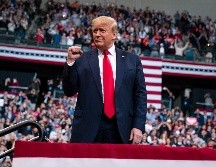 Trump propone dirigir dos mil MDD en seguridad interna relacionados con la construcción del muro en la frontera. AP/E. Vucci