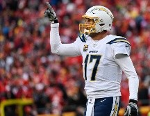 Legendario. Philip Rivers tomó el puesto titular con los Chargers a partir de 2006, iniciando 224 juegos de manera consecutiva. AP / R. Hoffmann