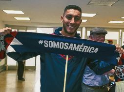 Cáceres. El uruguayo llega como refuerzo al conjunto azulcrema.  TWITTER/@clubamérica