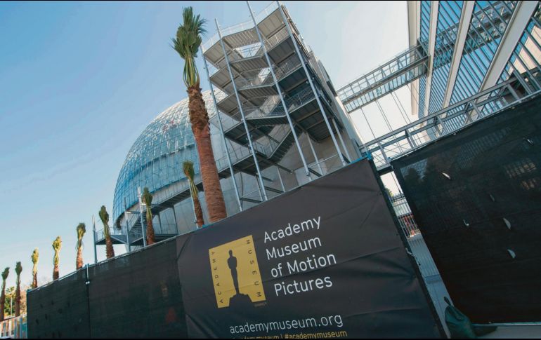 Museo de la Academia. La construcción avanza a paso acelerado. AFP