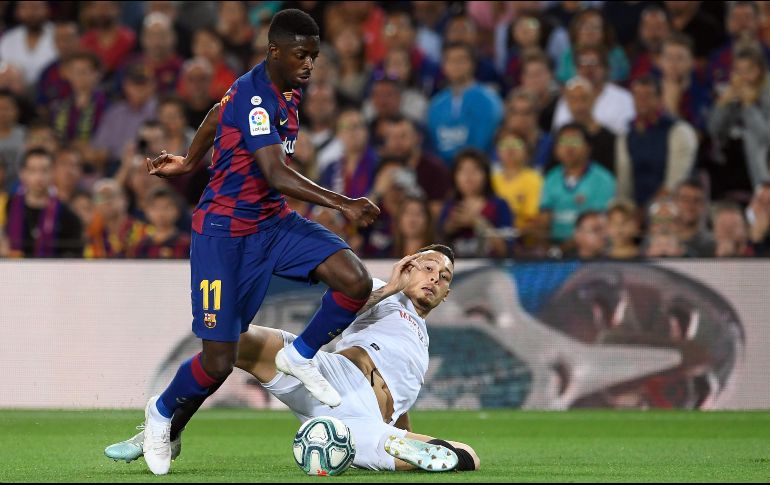 Con la baja del francés, el Barcelona podrá fichar un jugador que cubra la plaza que el extremo deja vacante en la plantilla. AFP / ARCHIVO